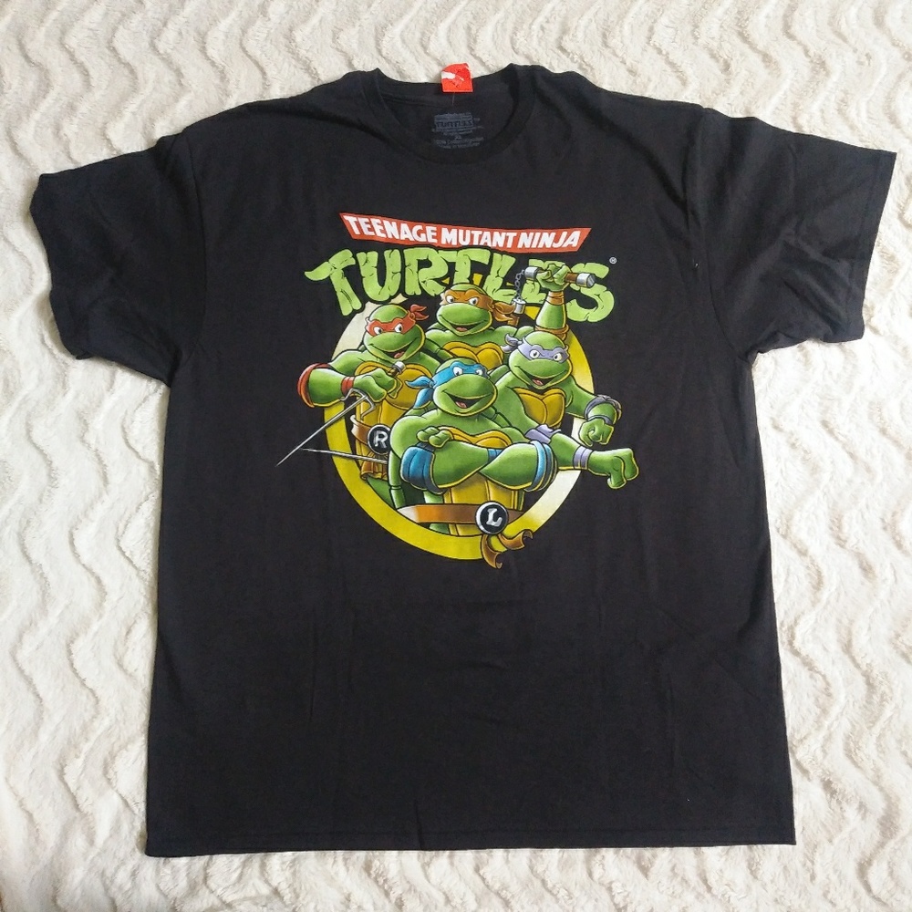 Teenage Mutant Ninja Turtles Vintage Print Shirt